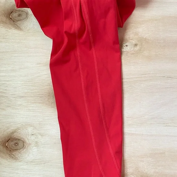 Alphalete Vibrant Red Leggings - Picture 7 of 9